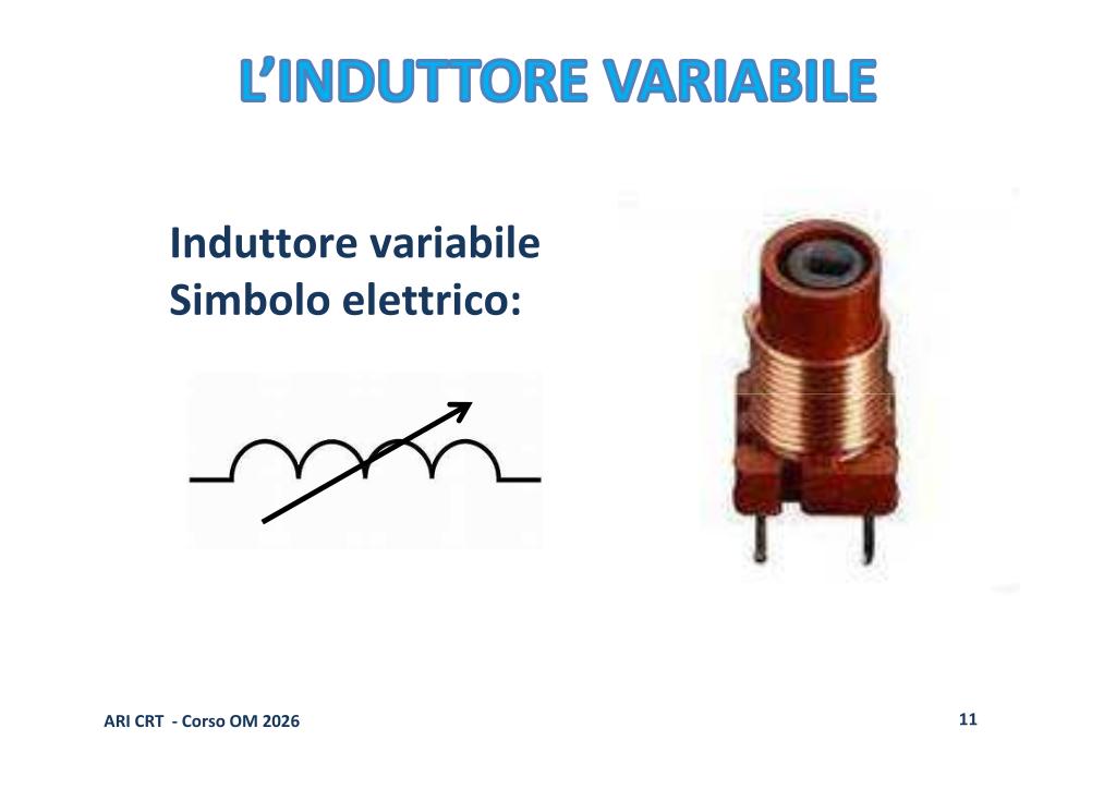 Induttore variabile